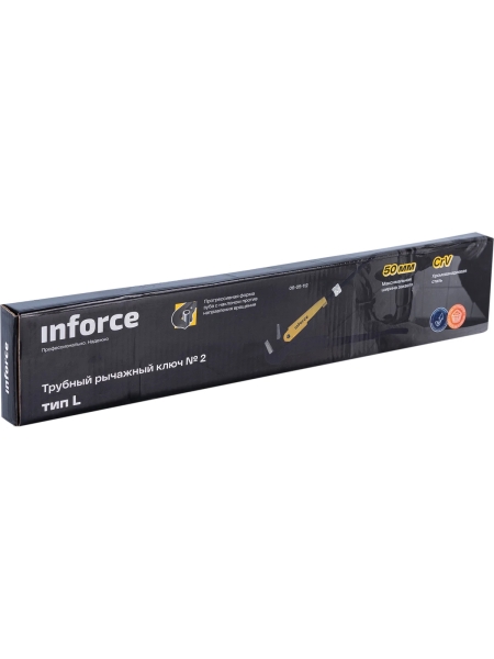 Трубный рычажный ключ №2 Inforce тип L 06-05-112