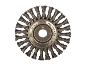 Щетка дисковая плоская для УШМ (150х22.2 мм) Inforce 11-01-049