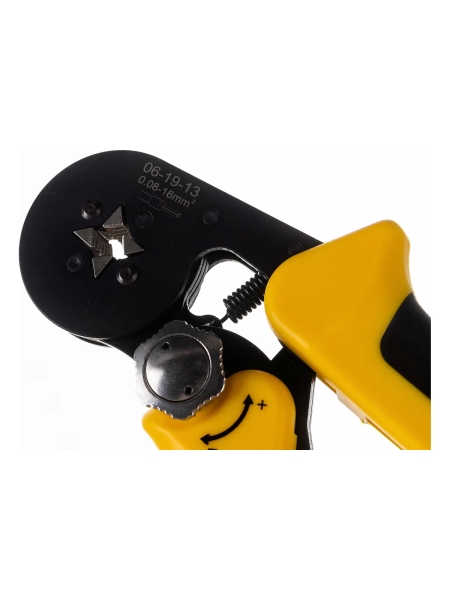 Квадратные пресс-клещи Inforce с регулировочным винтом 0.2-16 мм² 06-19-13