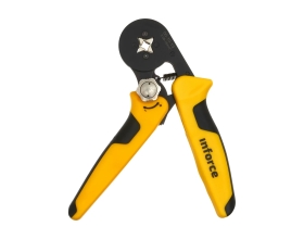 Квадратные пресс-клещи Inforce с регулировочным винтом 0.2-16 мм² 06-19-13