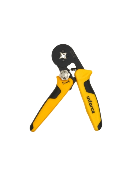 Квадратные пресс-клещи Inforce с регулировочным винтом 0.2-16 мм² 06-19-13