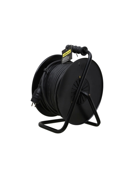 Силовой удлинитель на катушке Inforce 4 гнезда, с/з КГт 3х1,5 16A 50м IP44 GRANITE ZG 09-15-02