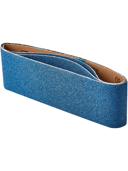 Лента шлифовальная (3 шт; 533х75 мм; P80) Inforce 11-01-505