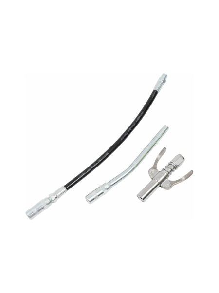 Профессиональный плунжерный шприц Inforce с быстросъёмом для густой смазки (шланг+трубка) 520см3 08-09-17