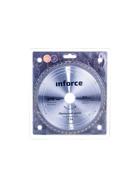 Диск пильный по алюминию (210х30 мм; 54Z) Inforce 11-01-611