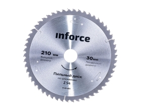 Диск пильный по алюминию (210х30 мм; 54Z) Inforce 11-01-611