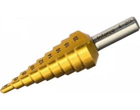 Ступенчатое сверло (4-20 мм; шаг 2 мм) Inforce 11-01-052