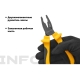 Никелированные пассатижи Inforce 180мм 06-18-42