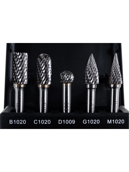 Набор бор-фрез 5 шт Inforce 11-01-332