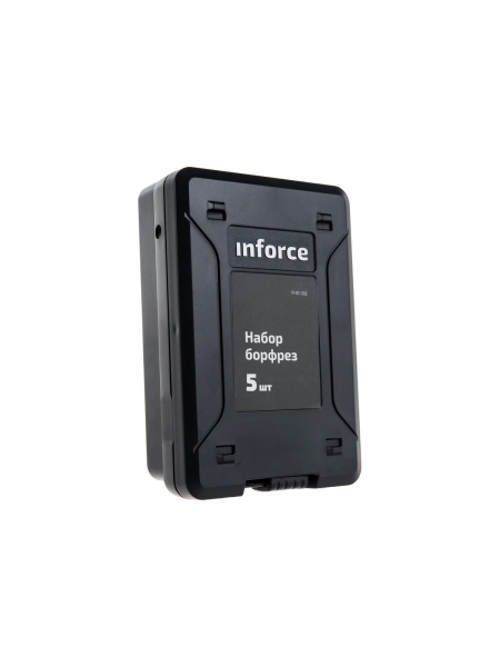 Набор бор-фрез 5 шт Inforce 11-01-332