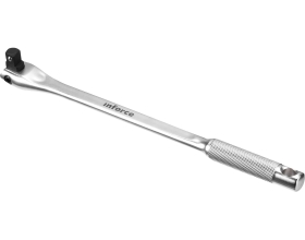Шарнирный вороток-кобра Inforce 1/2" 375 мм, материал CrV, 06-05-109