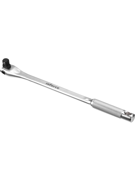 Шарнирный вороток-кобра Inforce 1/2" 375 мм, материал CrV, 06-05-109
