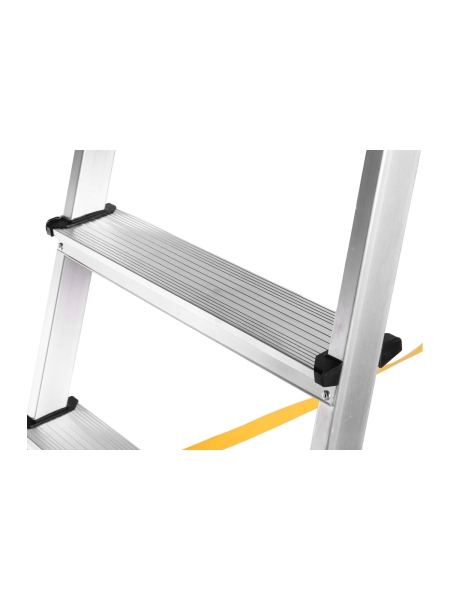 Алюминиевая стремянка с алюминиевым лотком Inforce 3 ступени СП-01-03