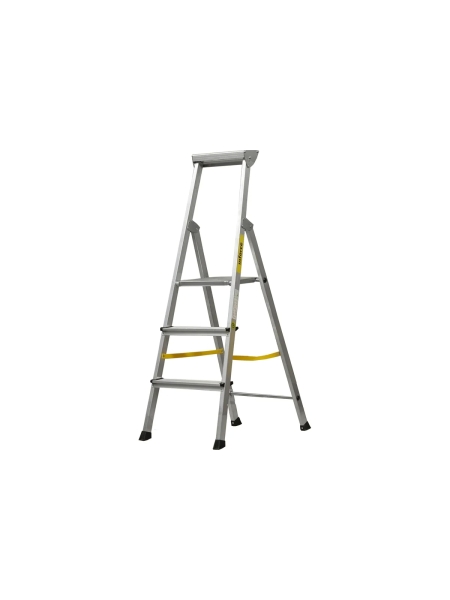 Алюминиевая стремянка с алюминиевым лотком Inforce 3 ступени СП-01-03