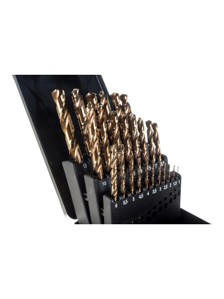 Набор сверл по металлу HSS-Co (25 шт; 1-13 мм) Inforce 11-01-327
