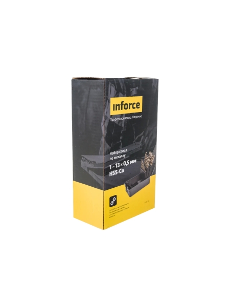 Набор сверл по металлу HSS-Co (25 шт; 1-13 мм) Inforce 11-01-327