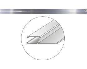 Алюминиевое правило Inforce h-образный профиль 1.5м 07-02-0002