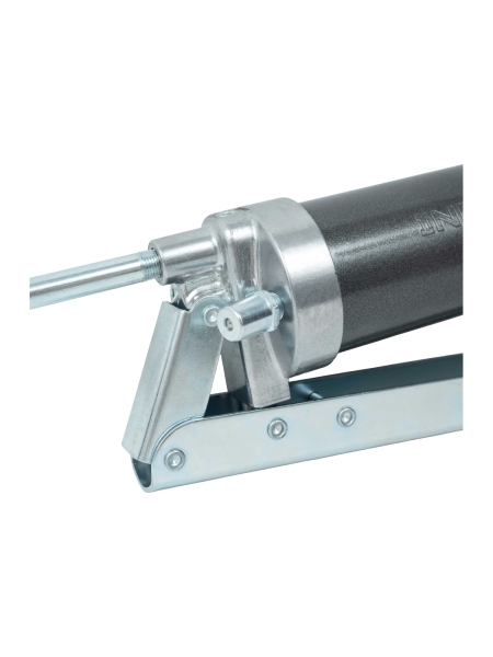 Профессиональный плунжерный шприц с быстросъёмом для густой смазки (шланг+трубка) 400см3, Inforce 08-09-20