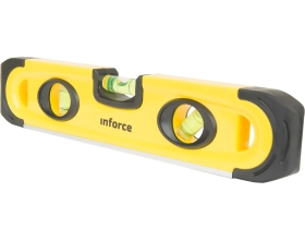Короткий строительный уровень 230мм Inforce 06-11-21