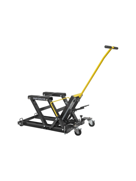 Подкатной гидравлический мотоподъемник Inforce 0,5 тонны 08-08-77