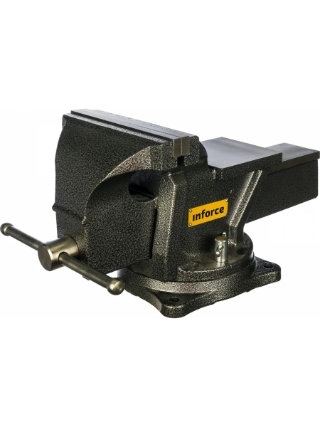 Поворотные слесарные тиски 125мм Inforce 05-23-02