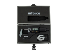 Цифровой микрометр Inforce 0-25мм/0-1"*0.001мм/0.00005" 06-11-44