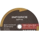 Диск отрезной по металлу OptiLine (230x2.5x22.2 мм) упаковка 20шт. Inforce INB23025-20