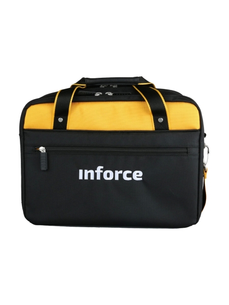Сумка для инструмента и ноутбука с наплечным ремнем 23 кармана Inforce 11-25-15