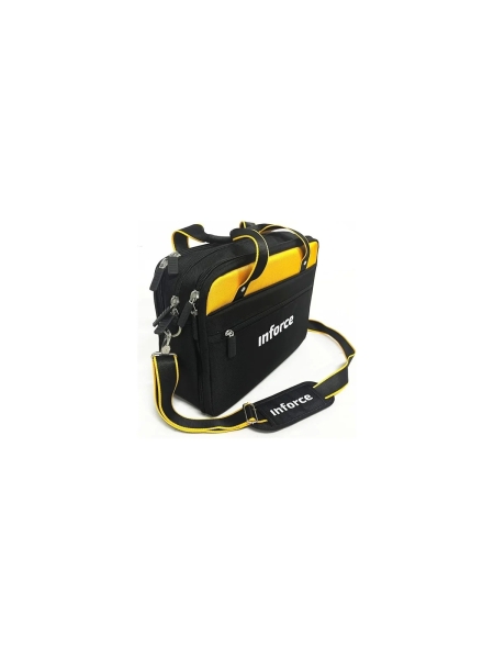 Сумка для инструмента и ноутбука с наплечным ремнем 23 кармана Inforce 11-25-15