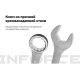 Комбинированный ключ Inforce 30мм, Сталь Cr-V, профессиональный, 06-05-28