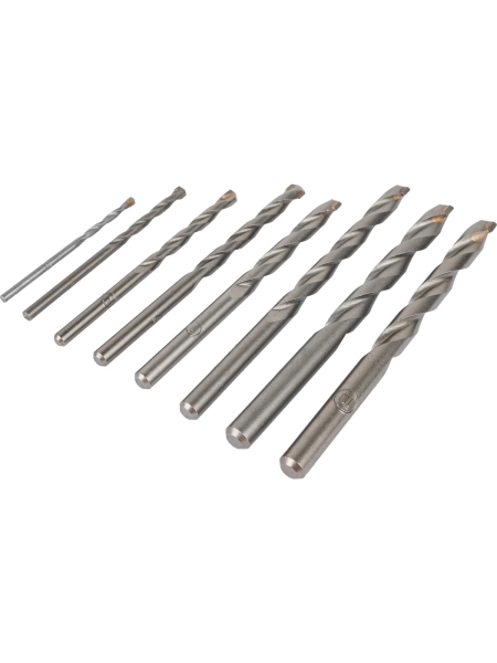 Набор сверл по бетону 8 шт, 3-10 мм Inforce 11-01-902-8