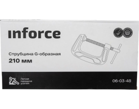 G-образная струбцина Inforce 210 мм 06-03-48