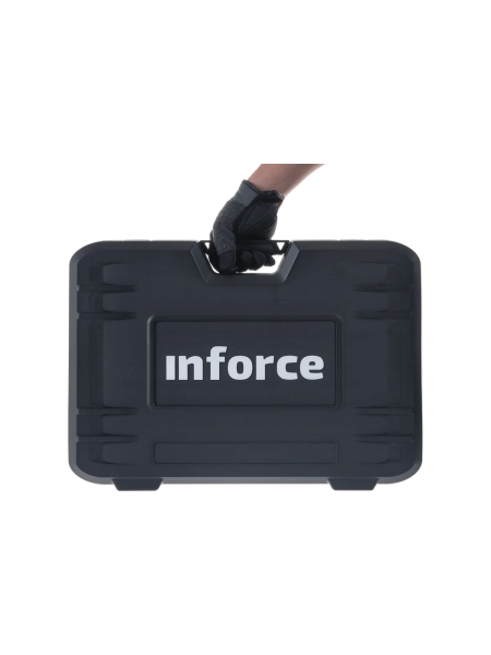 Набор инструментов Inforce 101 предмет 1/2 дюйма и 1/4 дюйма, Сталь Cr-V, Профессиональный, 06-07-15