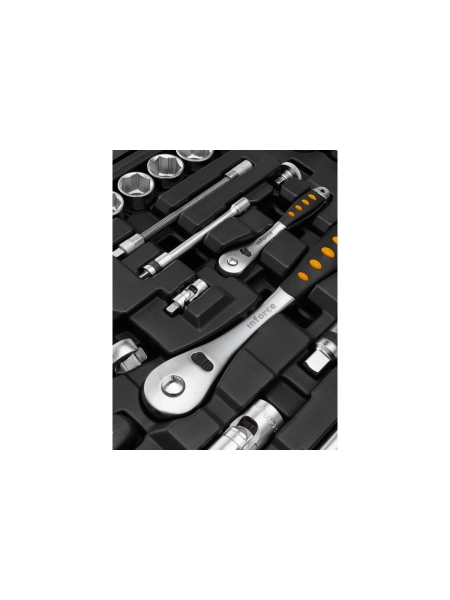 Набор инструментов Inforce 101 предмет 1/2 дюйма и 1/4 дюйма, Сталь Cr-V, Профессиональный, 06-07-15