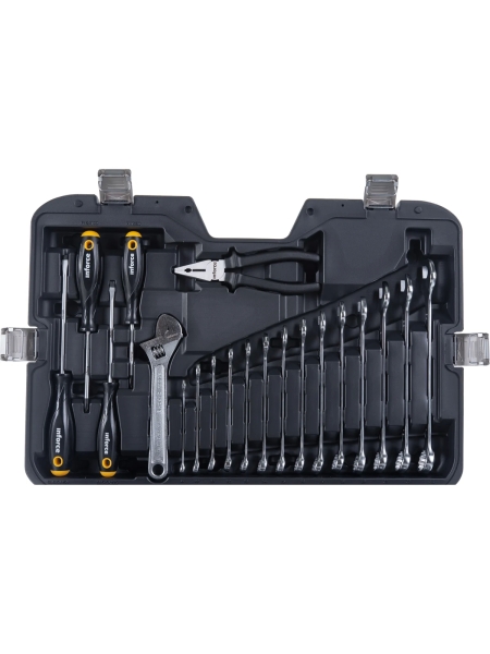 Набор инструментов Inforce 101 предмет 1/2 дюйма и 1/4 дюйма, Сталь Cr-V, Профессиональный, 06-07-15