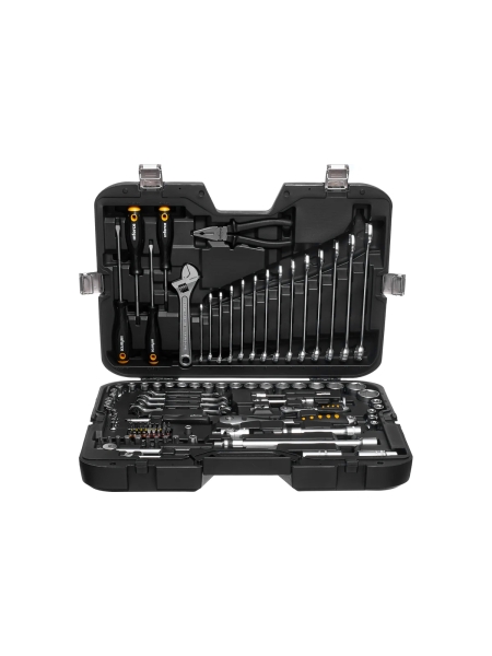 Набор инструментов Inforce 101 предмет 1/2 дюйма и 1/4 дюйма, Сталь Cr-V, Профессиональный, 06-07-15