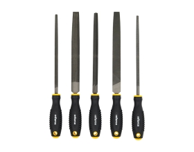 Набор напильников Inforce 200мм, 5 штук 06-15-06