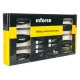 Набор напильников Inforce 200мм, 5 штук 06-15-06