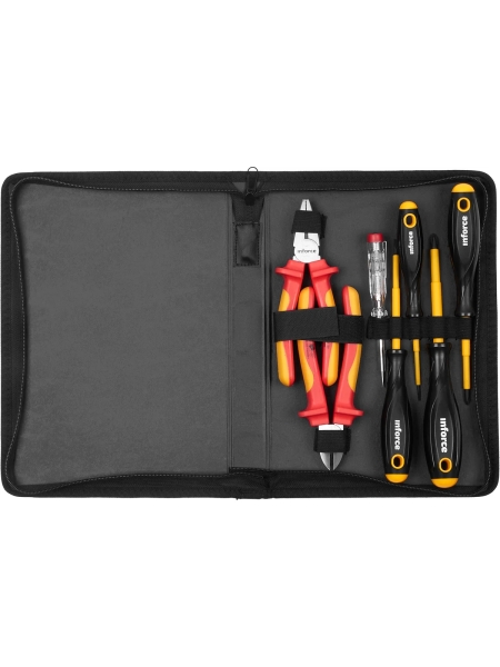 Набор профессиональных диэлектрических инструментов Inforce 7 предметов 06-07-54