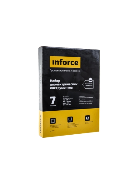 Набор профессиональных диэлектрических инструментов Inforce 7 предметов 06-07-54