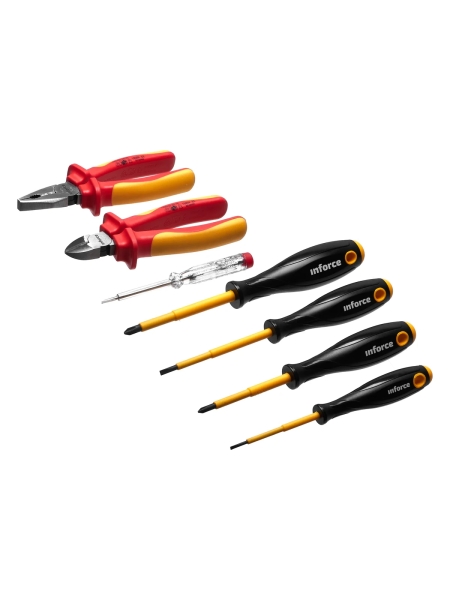 Набор профессиональных диэлектрических инструментов Inforce 7 предметов 06-07-54
