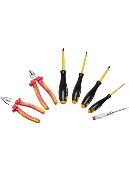 Набор профессиональных диэлектрических инструментов Inforce 7 предметов 06-07-54