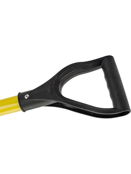 Пластмассовая лопата с оцинкованной планкой на заклепках, усиленная ребрами жесткости Inforce 06-12-23