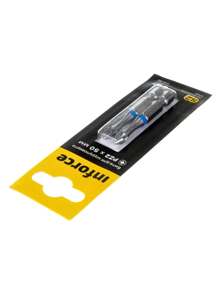 Бита (2 шт; PZ2; 50 мм) для шуруповерта Inforce 11-01-392