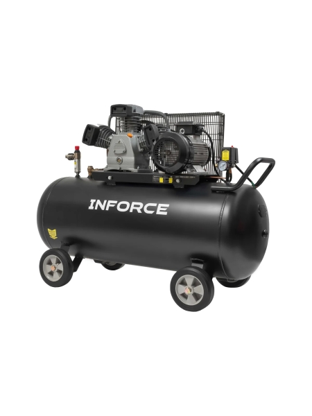 Ременной компрессор (200 л; 10 бар; 580 л/мин) Inforce BCX-200L-3P