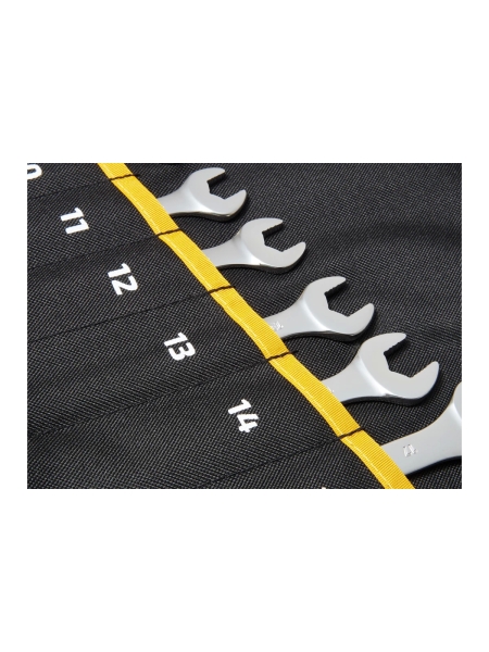 Набор комбинированных ключей 12 предметов Inforce, Сталь Cr-V, 6-22мм, 06-05-31