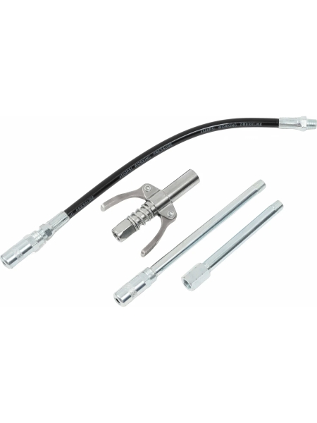 Профессиональный плунжерный шприц Inforce с быстросъёмом мини для густой смазки (шланг+трубка) 300атм, 150см3 08-09-16