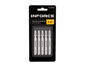 Пилки по металлу для лобзика 5 шт. Inforce 12-23-08