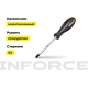 Отвертка крестовая Inforce PH3x125 06-09-57