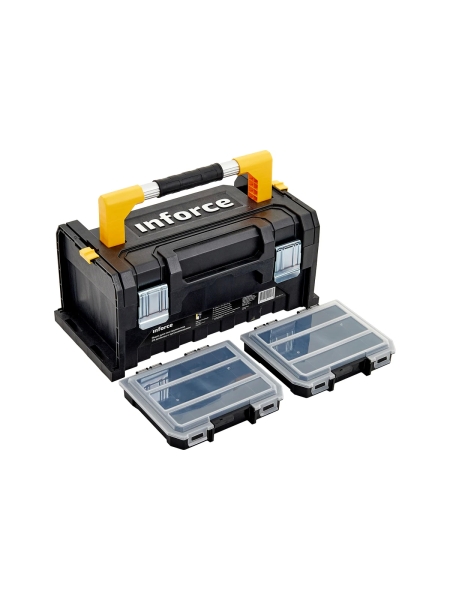 Ящик для инструментов Inforce 20 дюймов c органайзерами 06-20-11